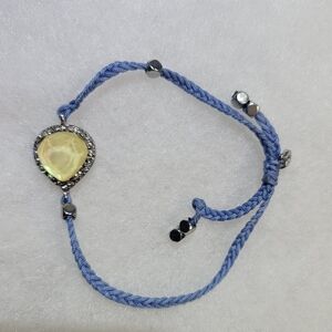 Chloe + Isabel Silver and Yellow Gem Bracelet